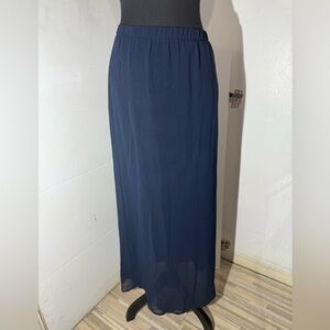 Forever 21 Dark Blue Maxi Skirt